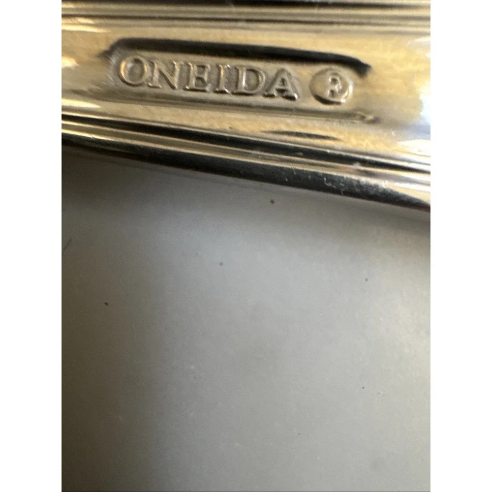 Oneida Hollis Pattern Stainless Steel Silver Dinner Forks 8